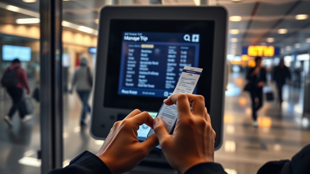 Changing Flight Under Manage Trip Isnt Working ...: Everything You Need to Know Airline Manage Trip self-service page showing an online flight-change error