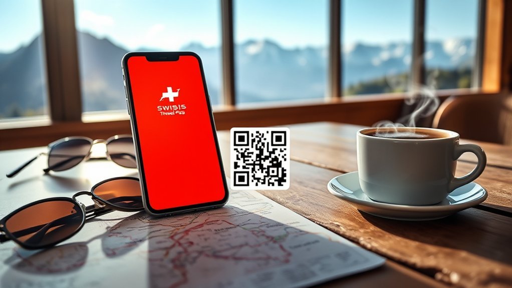 How Do I Share Tickets On Swiss On My Phone: Everything You Need to Know traveler sharing a Swiss Travel Pass ticket on a smartphone