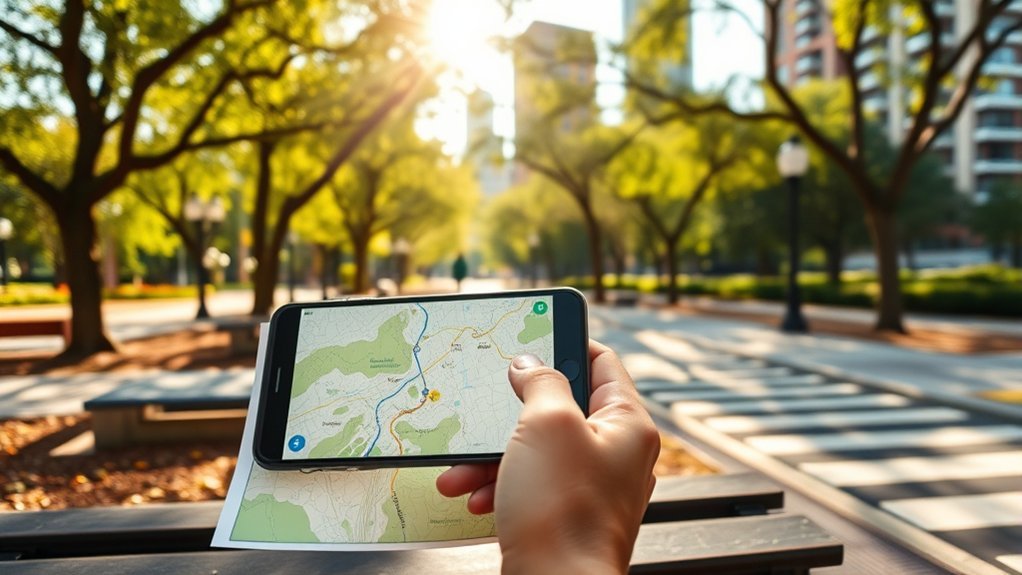 Do I Have to Declare: Best Routes & Travel Tips Pokémon GO Route following a safe scenic path through a public park