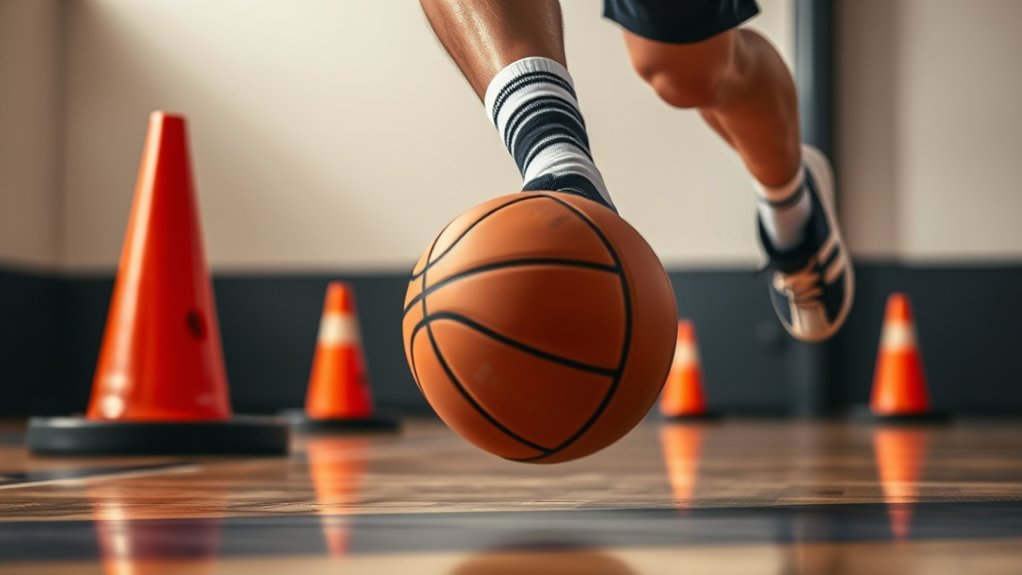 Ball Skills Traval: Everything You Need to Know Soccer player scanning and choosing when to dribble, pass, or change direction