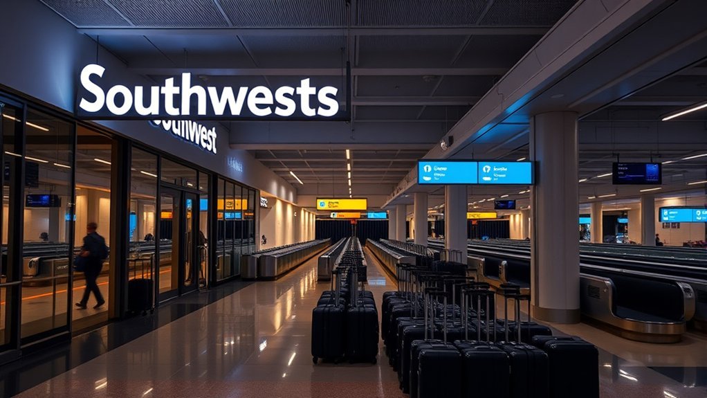 What Terminal Does Southwest Fly Into Fort Fort...: Everything You Need to Know Southwest Terminal B arrivals and baggage claim at LaGuardia Airport