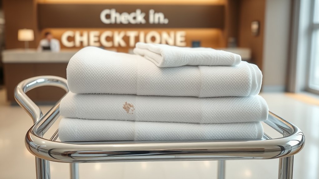 Comparison of hotel stain damage policies across different hospitality brands