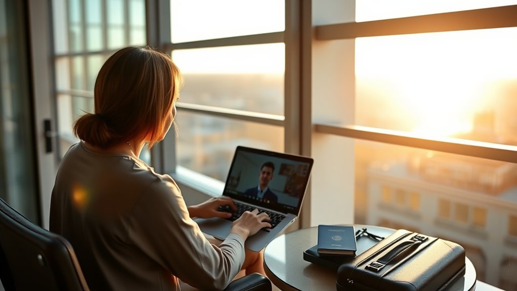 telehealth regulations while traveling abroad for therapists