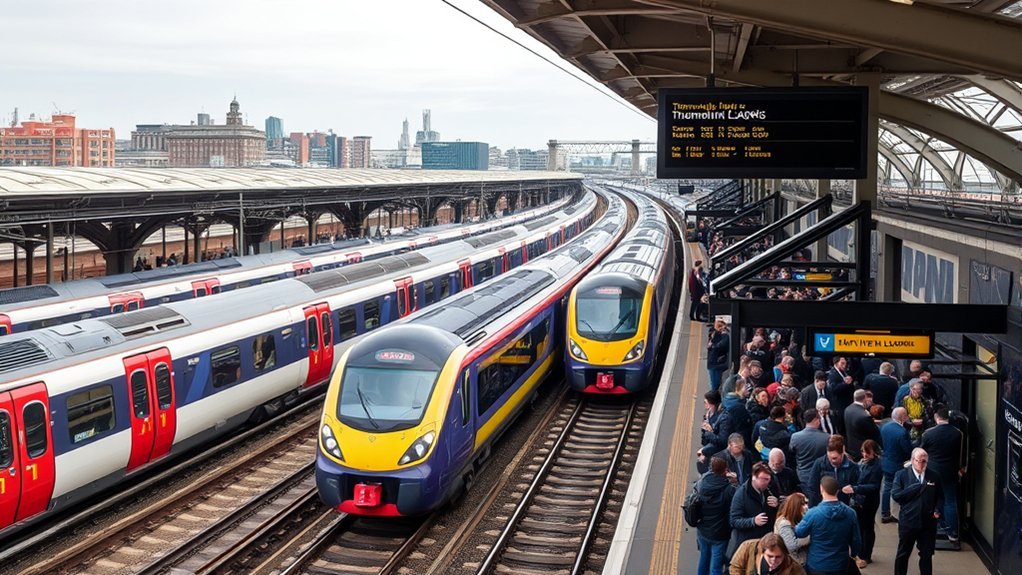 Factors that can change Thameslink train frequency and timetables