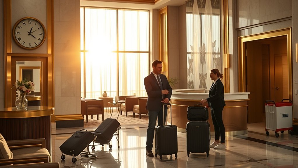 Early And Late Checkin Availibiltiy Upon Request: Complete Hotel Guide Hotel housekeeping prepares a guest room before the afternoon check-in time