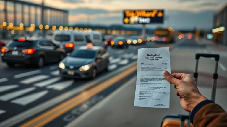 Airfare Pickup Receipt Gather: Distance & Travel Options travel distance and options