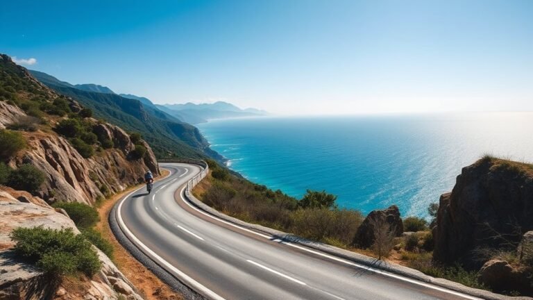 travel routes and distances