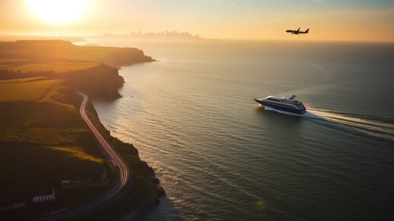 travel routes from normandy