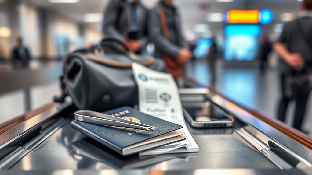 Tweezers Allowed On Plane: Everything You Need to Know Stainless steel grooming tweezers placed in travel toiletry kit for TSA carry-on compliance