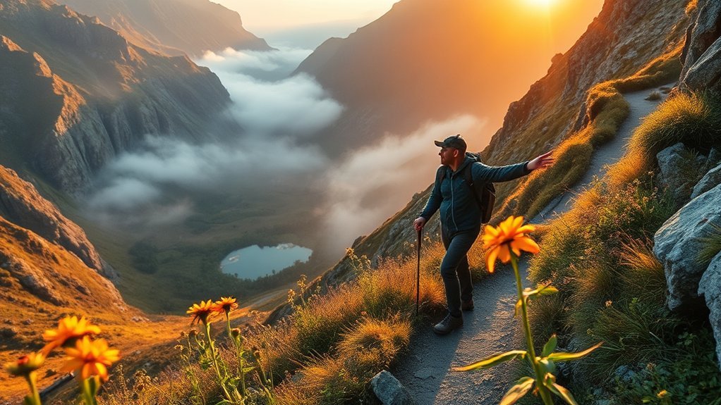Phidden Gems Forecast Hiking: Everything You Need to Know Hiker researching a lesser-known hiking route near a scenic overlook