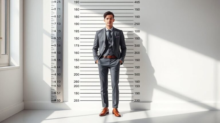 valentino s standing height details