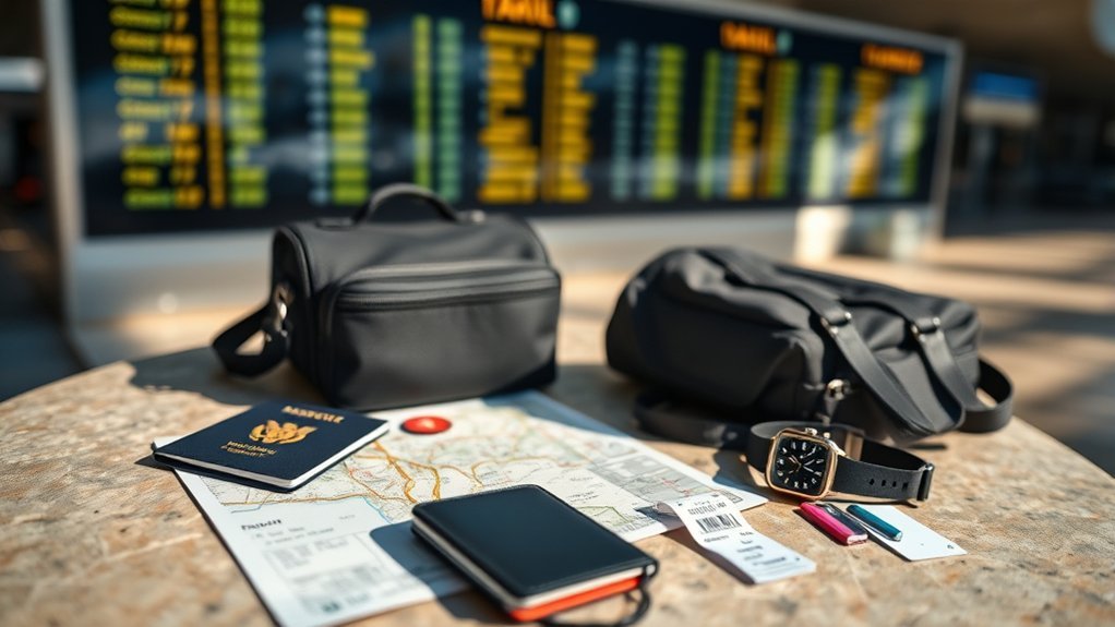 What Do I Need to Checkin: Best Routes & Travel Tips traveler verifying identification and flight details before airport check-in