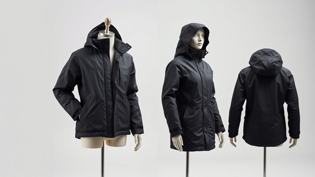 Women's Carto Mono Triclimate three-in-one winter jacket