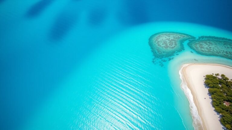 vibrant caribbean water color