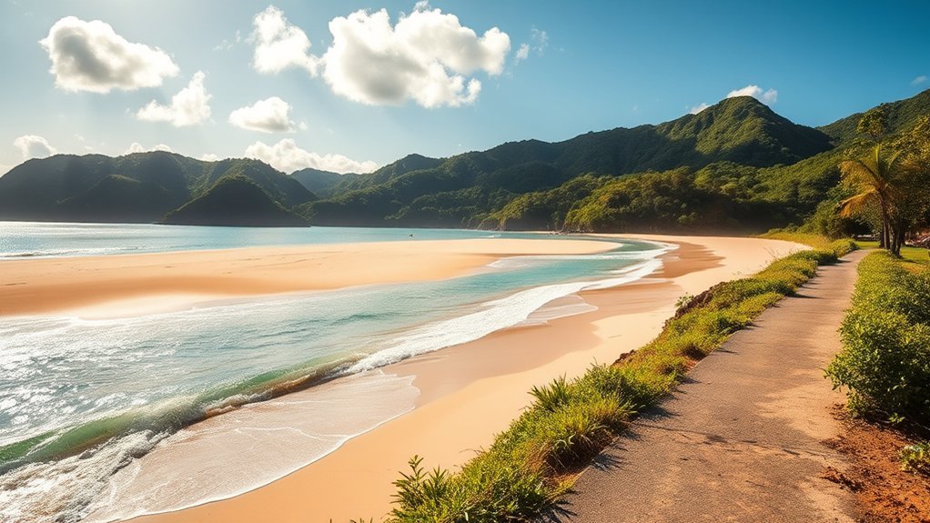 Seasonal Peaks Of Yamaica: Everything You Need to Know Quiet Jamaican coast during shoulder season with warm weather and fewer crowds