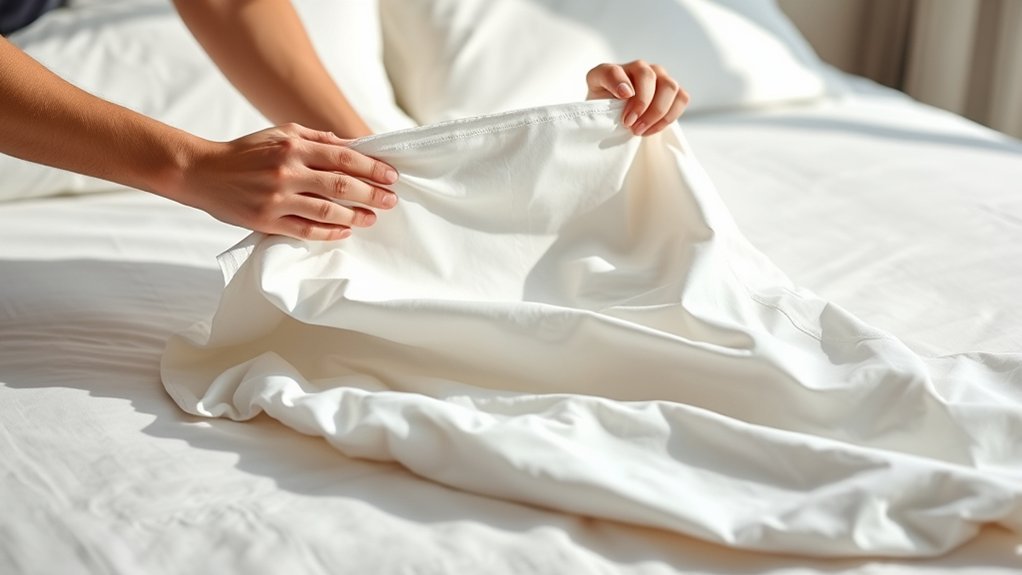 Changing Bed Sheets Wveryday Daily: Everything You Need to Know Fresh bed sheets ready for a weekly wash