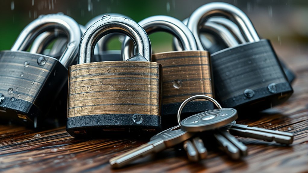 Amazon Outdoor Padlocks With Keys: Everything You Need to Know Applying lock-specific lubricant to maintain an outdoor keyed padlock