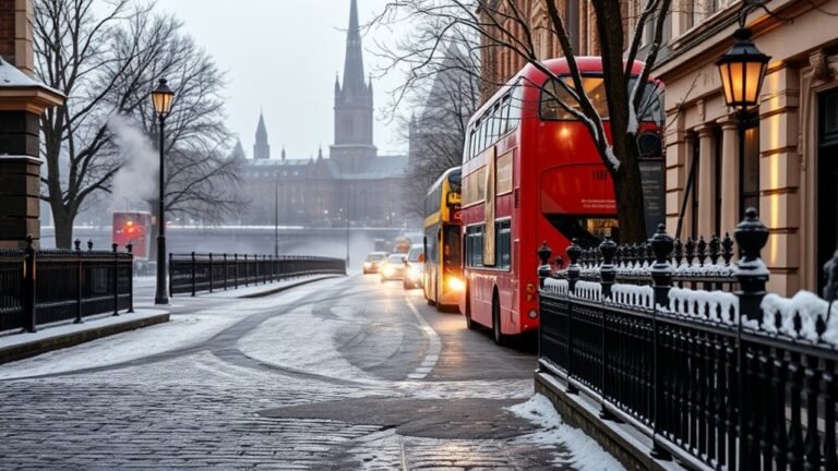 winter months in london