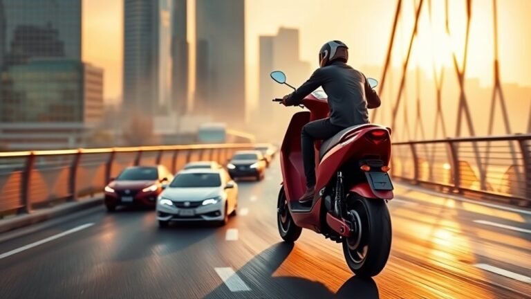 2026 traffic beating electric scooter