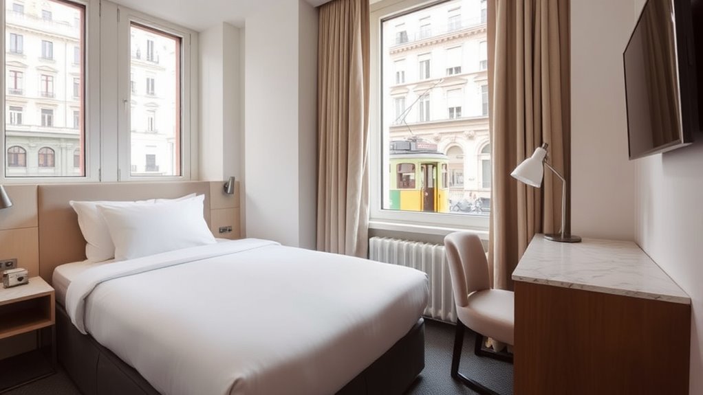 Affordable hotel room in Milan for a comfortable city stay