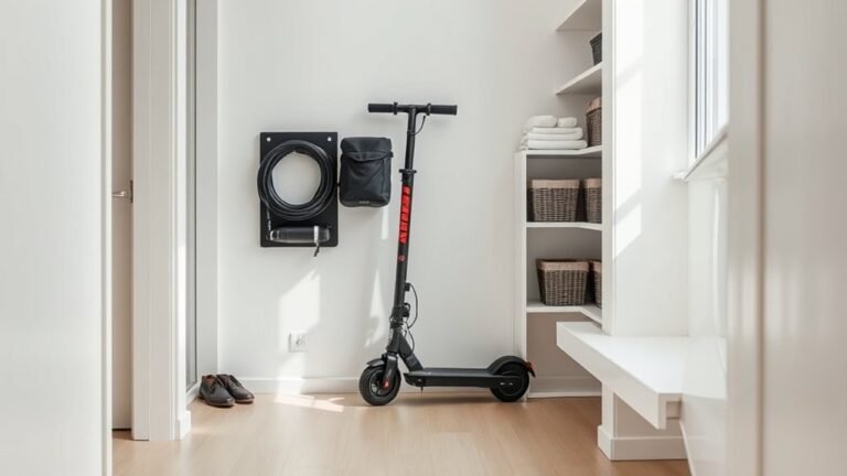 How to Store an Electric Scooter in an Apartment apartment scooter storage tips