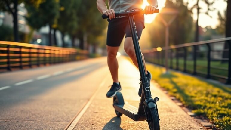 calories burned electric scooter