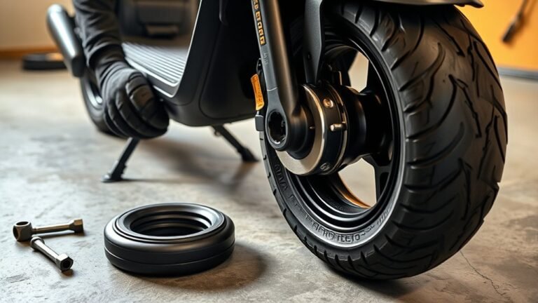 How to Change the Front Tire on an Electric Scooter change electric scooter tire