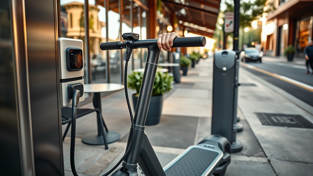 Where Can You Charge an Electric Scooter Away From Home? charge scooter at various locations