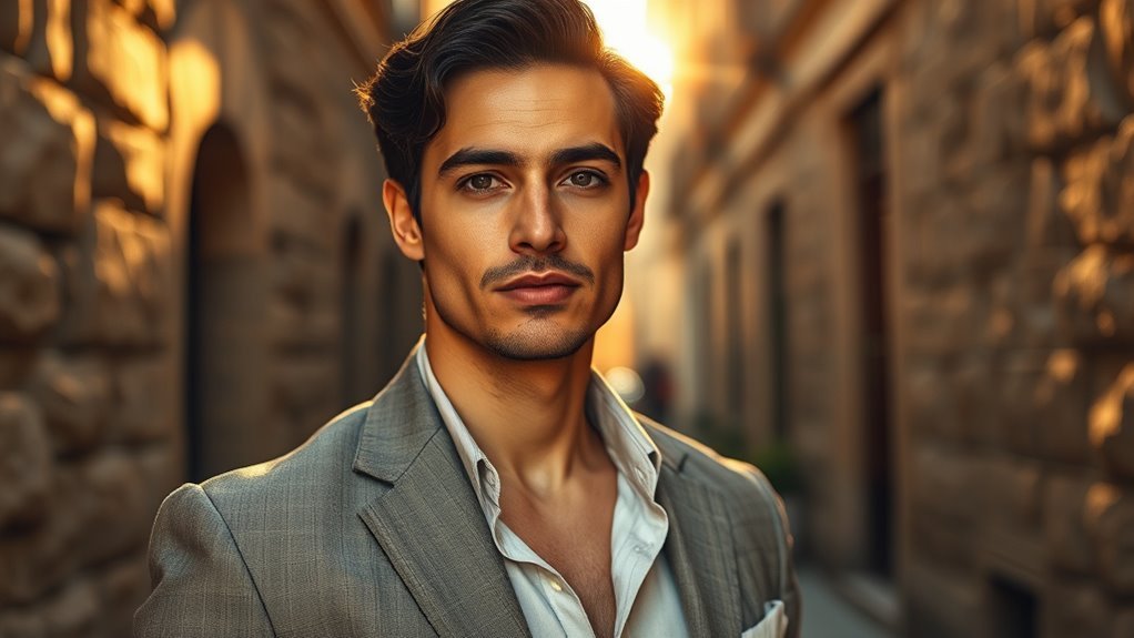 10 Most Handsome Italian Men in the World Today Italian men known for confident style and screen presence
