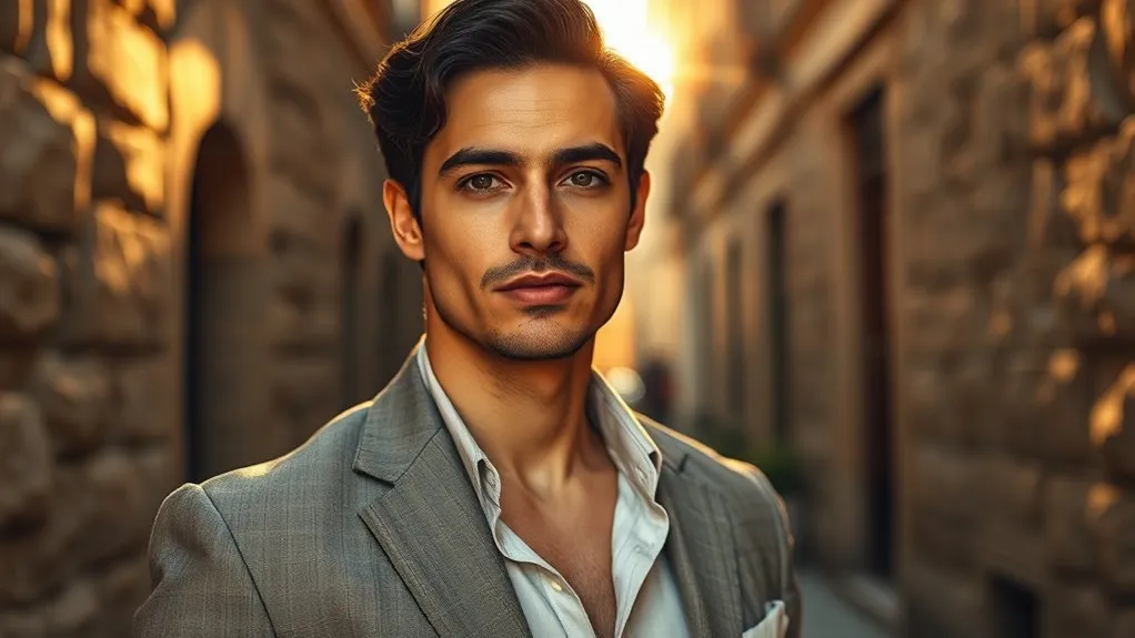 10 Most Handsome Italian Men in the World Today Italian men known for confident style and screen presence