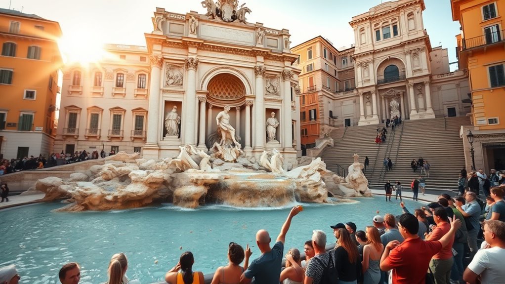 15 Iconic Movie Filming Locations in Rome, Italy Trevi Fountain and other famous movie filming locations in Rome