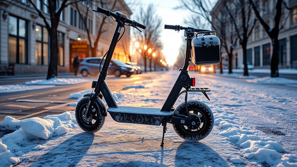 How Cold Is Too Cold for an Electric Scooter? cold weather limits performance