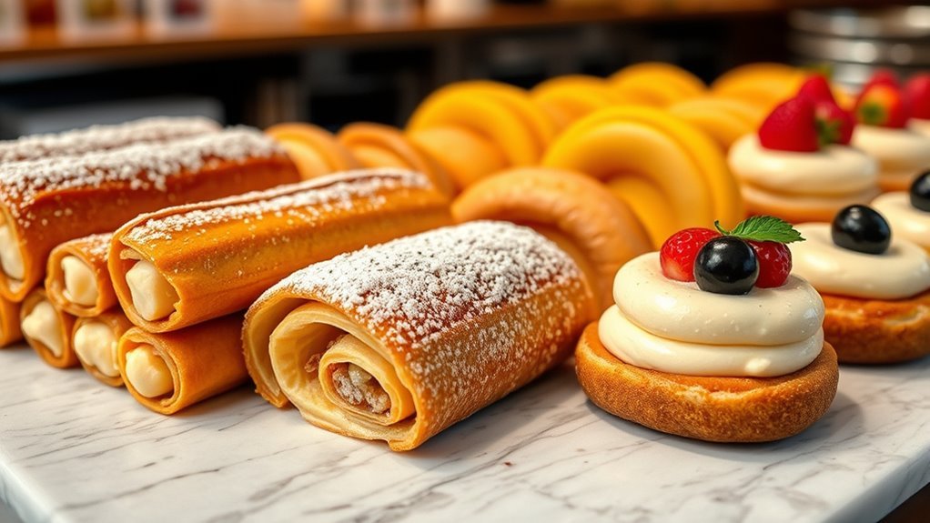 9 Best Italian Pastries for 2026: Regional Classics Assorted regional Italian pastries with cream, fruit, and flaky layers
