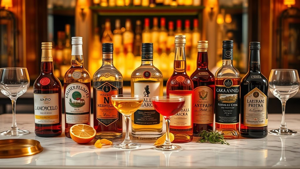 10 Best Italian Liquor & Spirit Brands Italian aperitivo, vermouth, and amaro bottles representing regional spirit styles