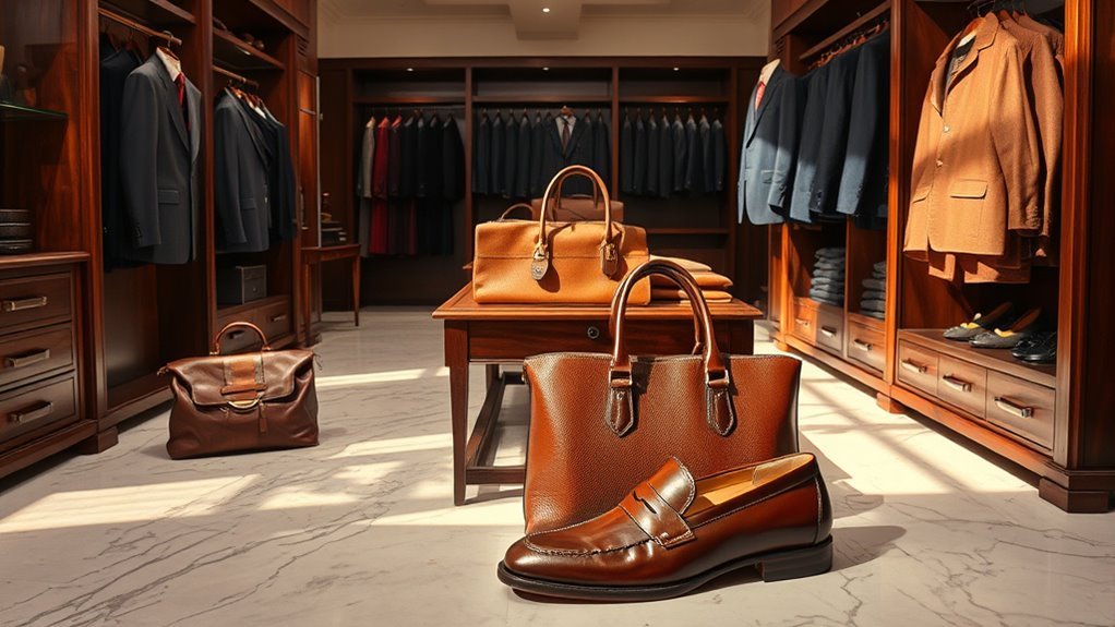 Italian luxury fashion craftsmanship, materials, and timeless design