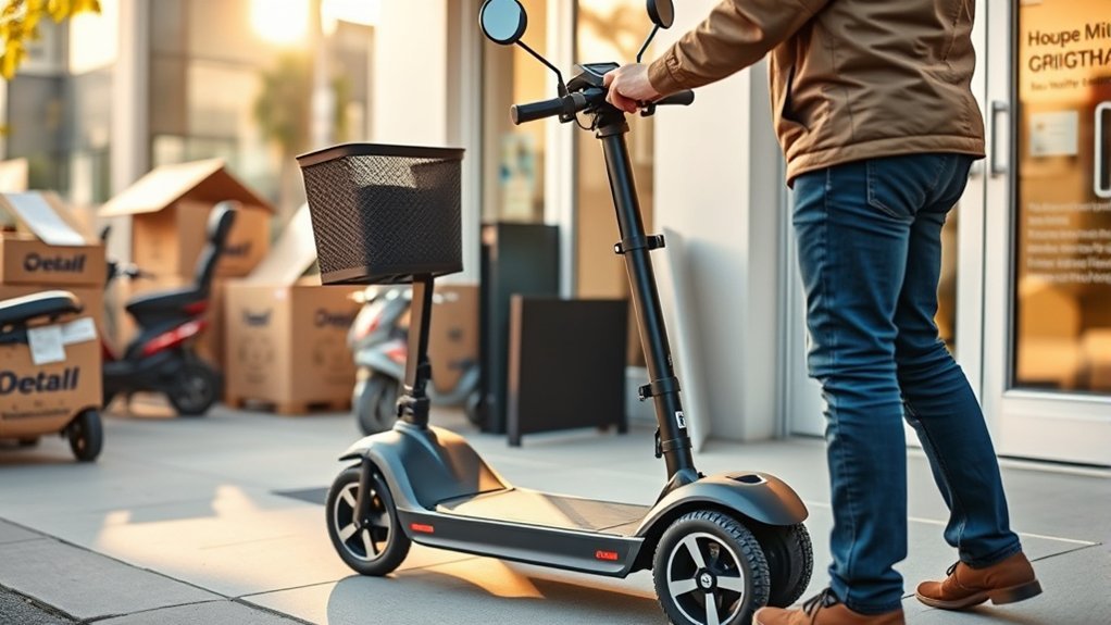 donating a working electric mobility scooter for reuse