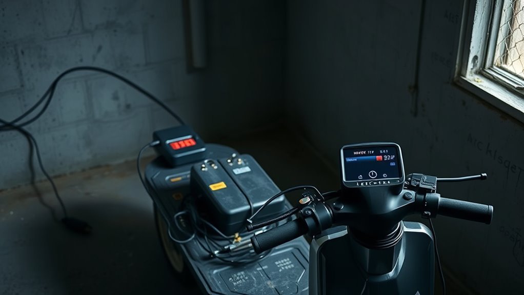 electric scooter charging issues