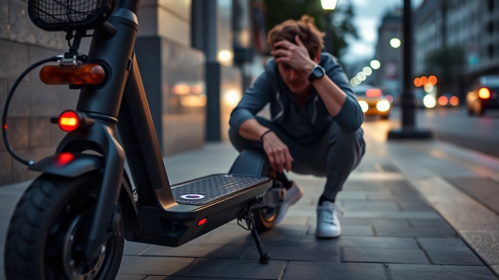Why Is My Electric Scooter Beeping and Not Moving? electric scooter error alerts