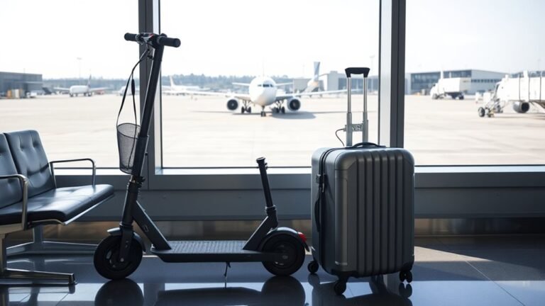 Can You Bring an Electric Scooter on a Plane? electric scooter flight restrictions