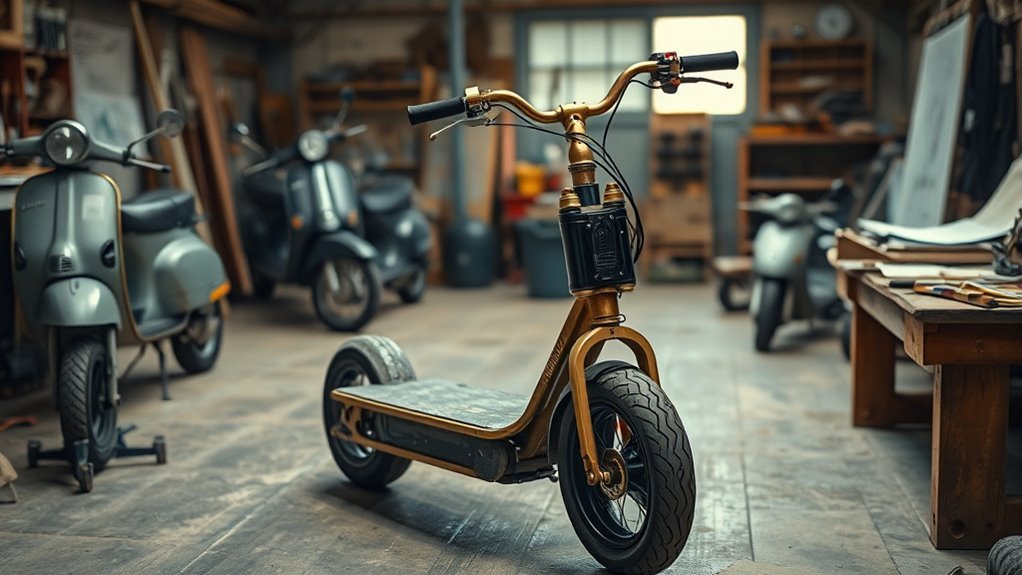 electric scooter invention history