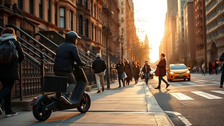 Can You Ride an Electric Scooter on the Sidewalk in NYC? electric scooter sidewalk rules