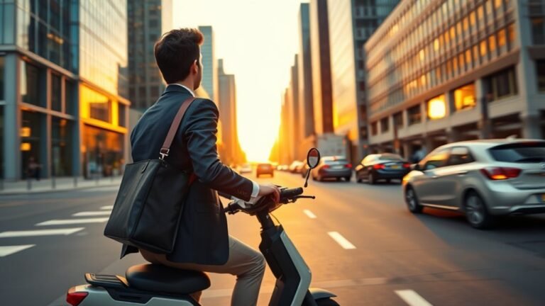 Can You Use an Electric Scooter to Commute to Work? electric scooter work commute
