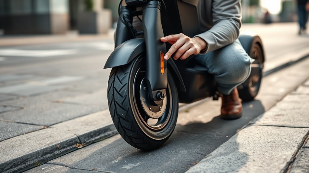 Can You Ride an Electric Scooter With a Flat Tire? flat tire avoid riding