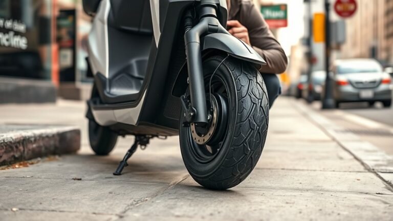 Can You Ride an Electric Scooter With a Flat Tire? flat tire scooter riding
