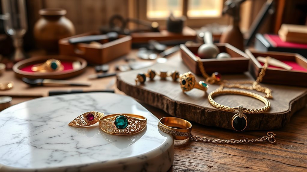 Handmade Italian jewelry blending heritage craftsmanship with modern design