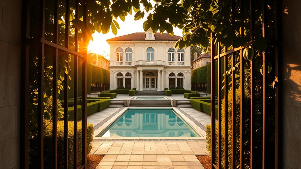 10 Hidden Gems in Milan You Need to Discover Villa Necchi Campiglio garden and 1930s architecture in Milan
