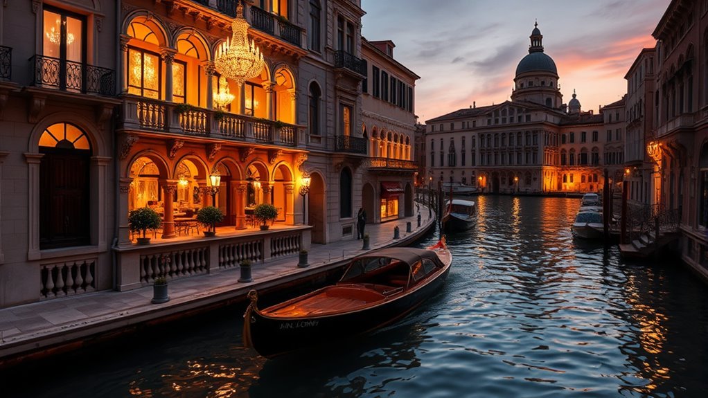 10 Best Hotels in Venice, Italy Historic Venetian palazzo hotel interior blending frescoes with modern comfort