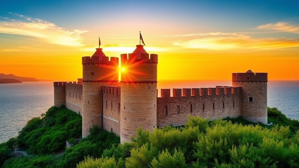 20 Most Beautiful Castles in Italy You Must Visit Historic stone walls and coastal fortifications in Alghero, Sardinia