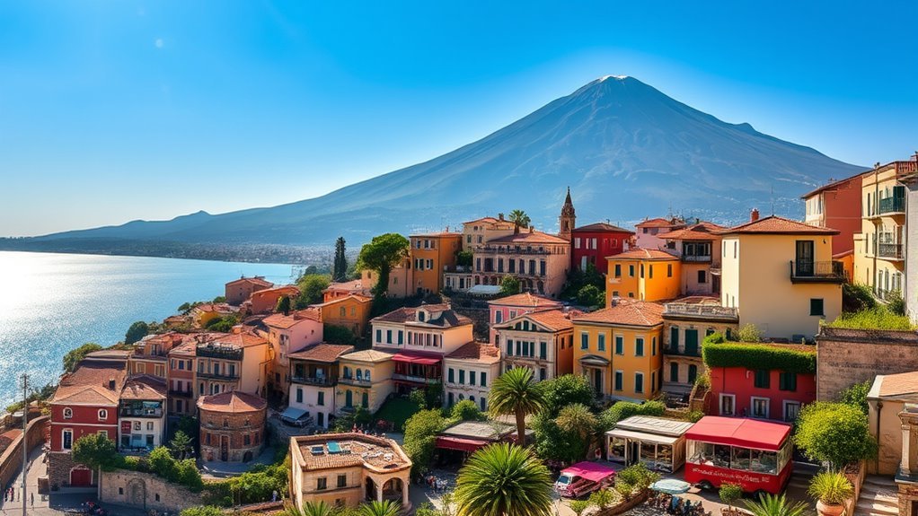 Historic streets, culture, and Neapolitan food in Naples, Italy