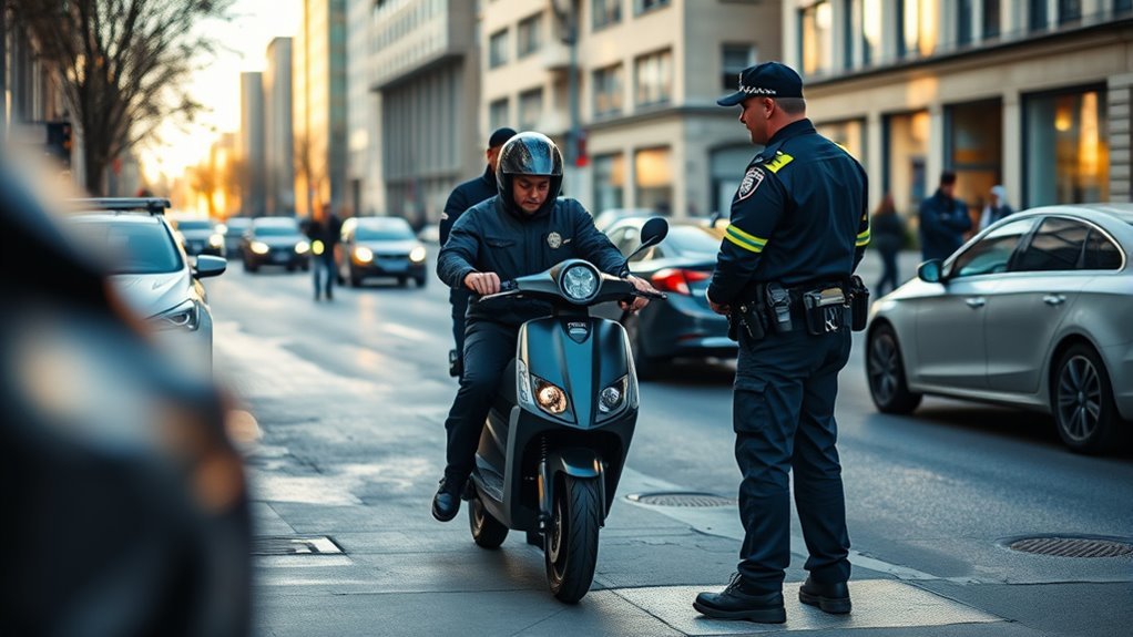 What Happens If You Get Caught Riding an Illegal Electric Scooter? legal consequences of violations